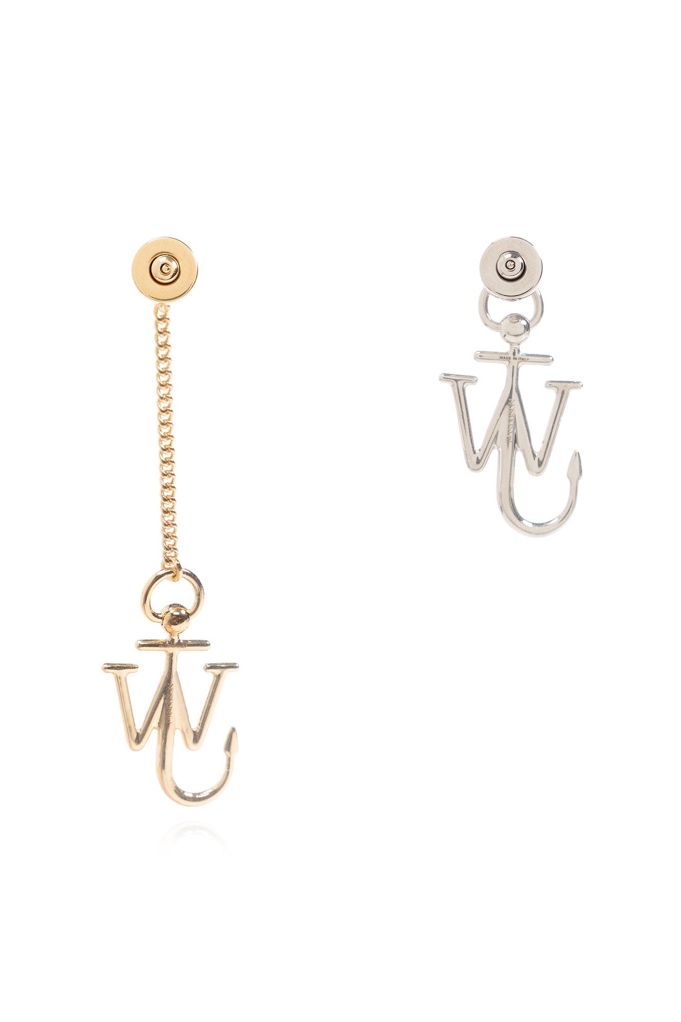 JW Anderson Earrings with logo | Men's Jewellery | Vitkac